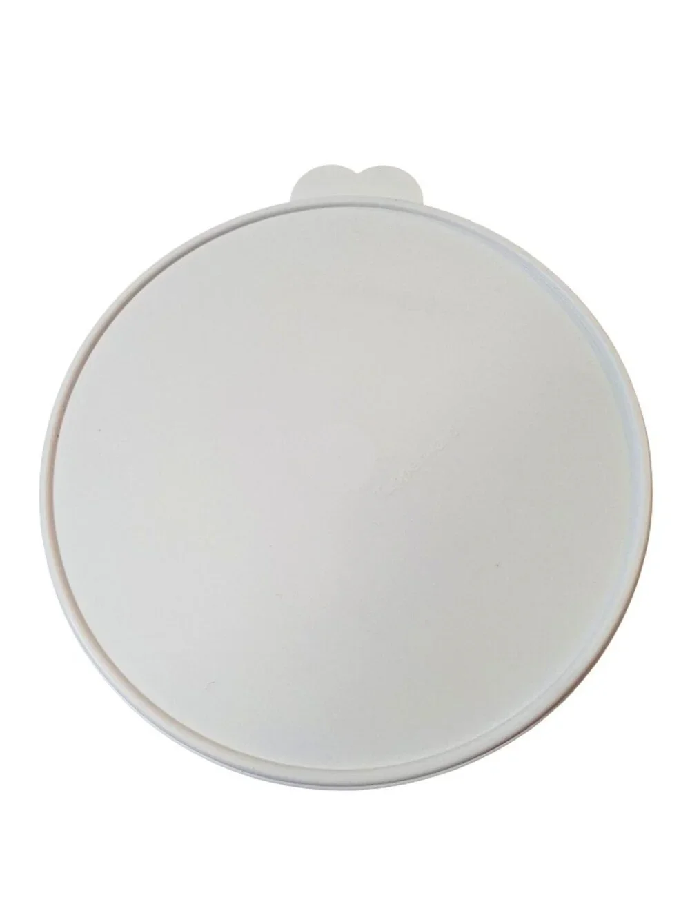 NWOT Tupperware Large Round White Lid 12